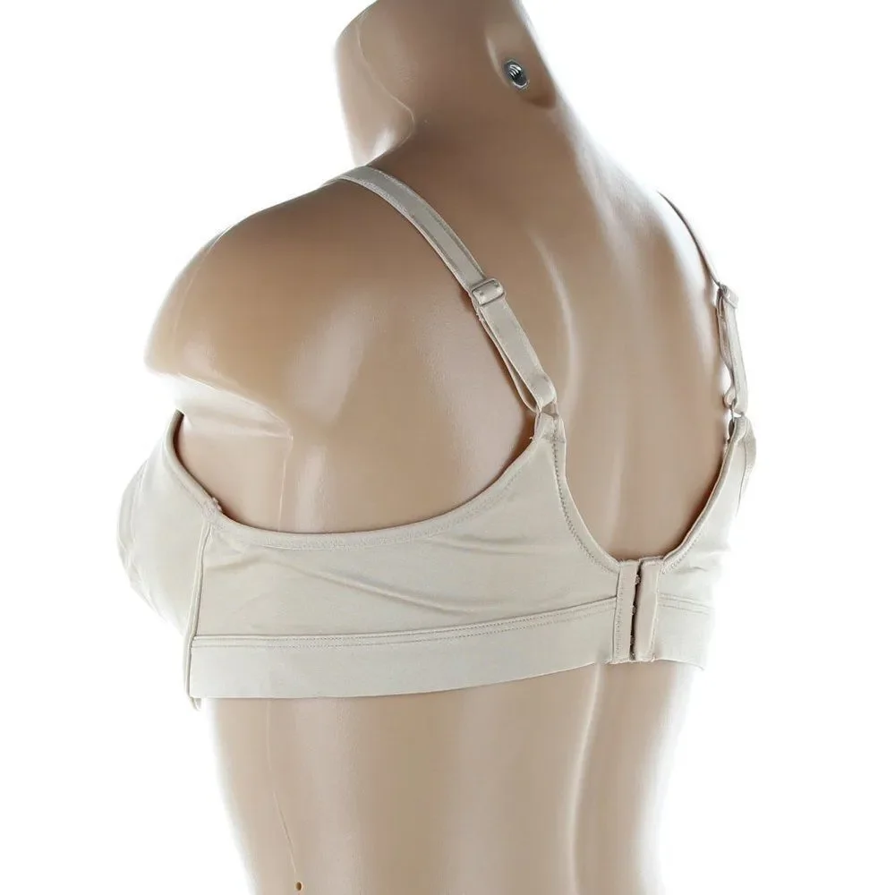 Breezies Classic Beige Underwire Full Coverage Unlined Bra - 38 B - Picture 5 of 10